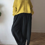 Needle Cord Barrel Trousers