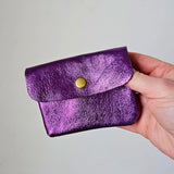 Leather coin purse