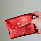 Leather coin purse