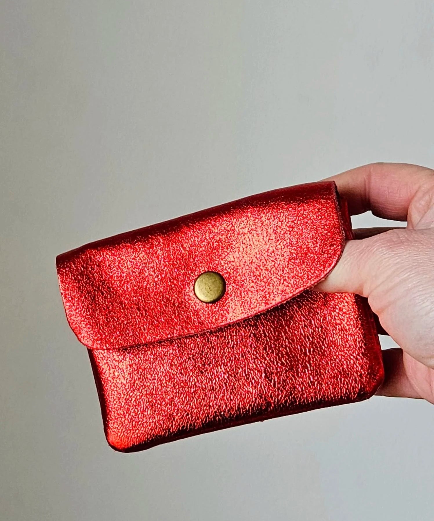 Leather coin purse
