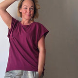 Cap sleeve t shirt