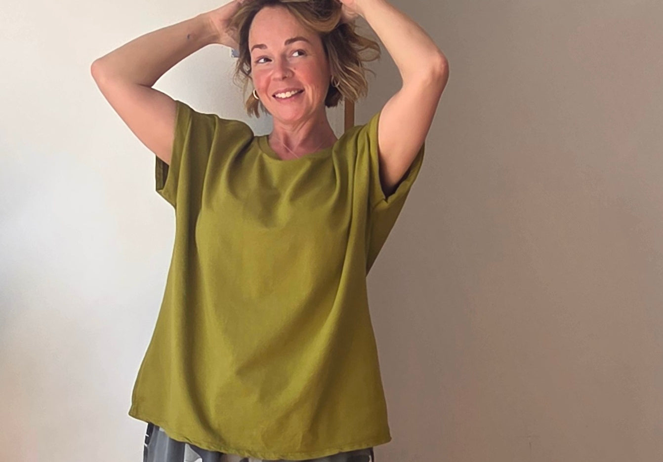 Turned Sleeve T-shirt