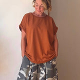 Turned Sleeve T-shirt