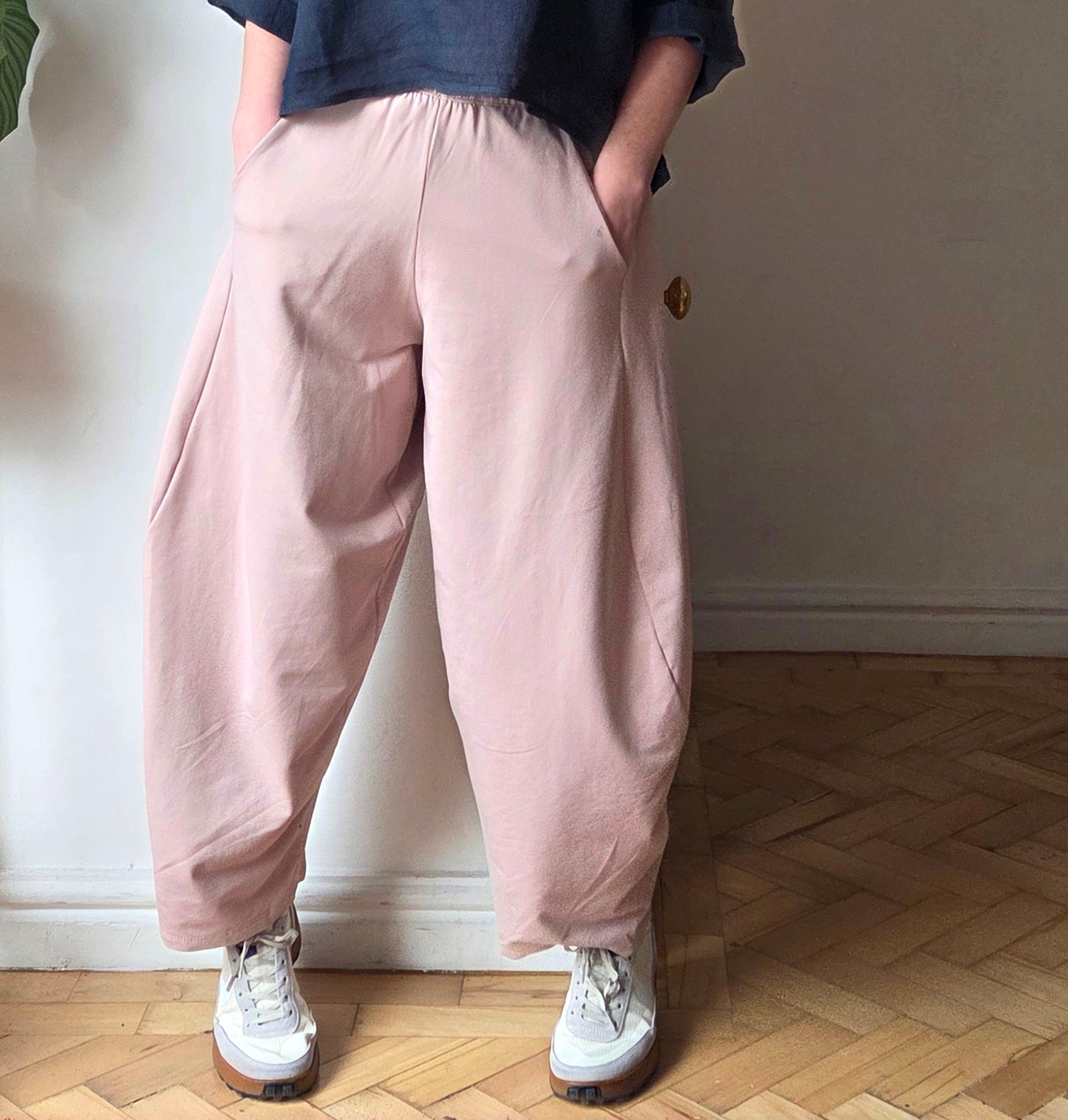 Cropped Jersey trousers from So Satsuma Clothing UK.