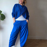Cropped Jersey trousers from So Satsuma Clothing UK.