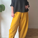 cropped jersey trousers from SoSatsuma UK.