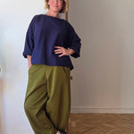 cropped jersey trousers from SoSatsuma UK.