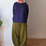 cropped jersey trousers from SoSatsuma UK.