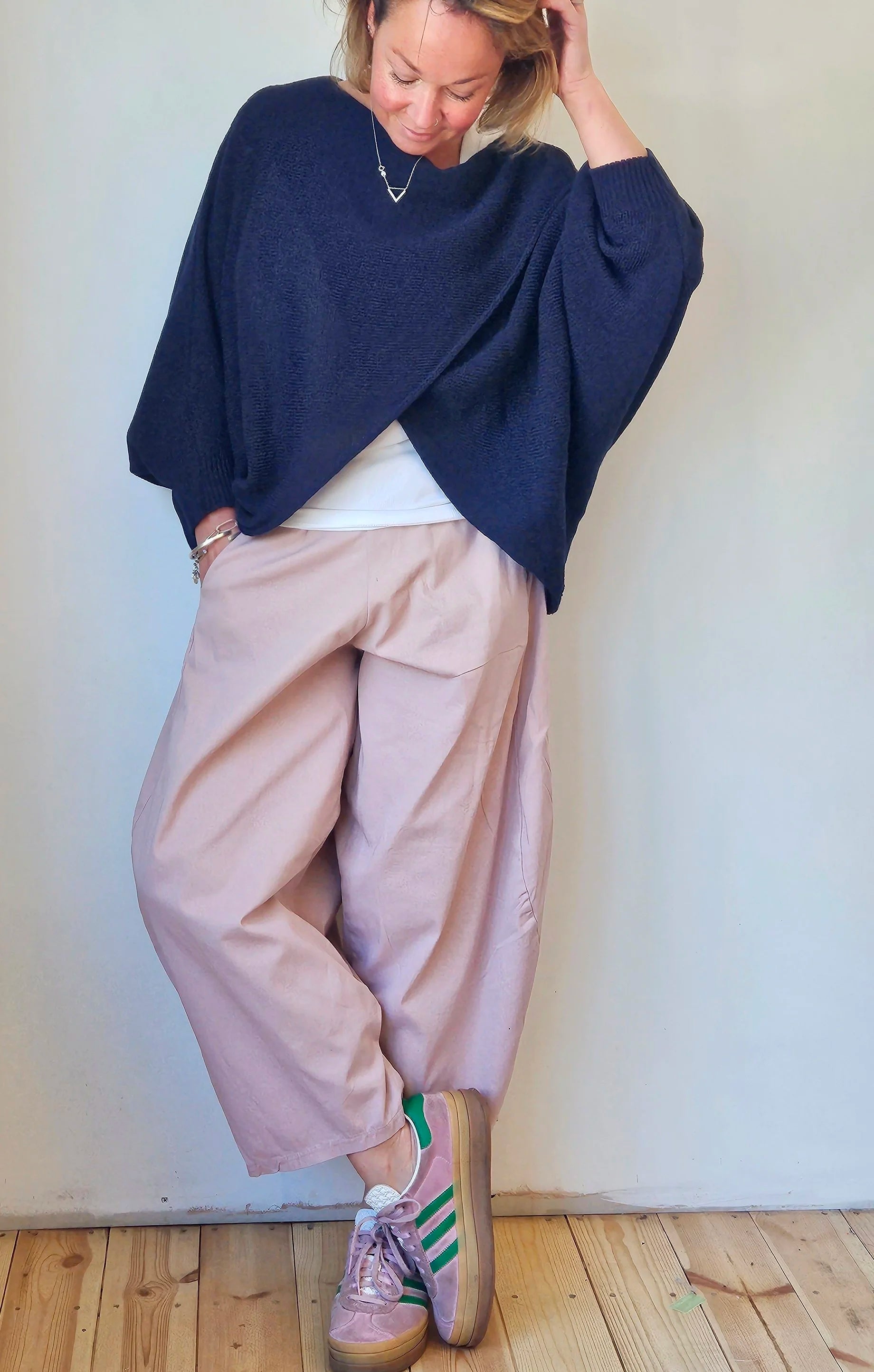 Cropped Jersey trousers from So Satsuma Clothing UK.