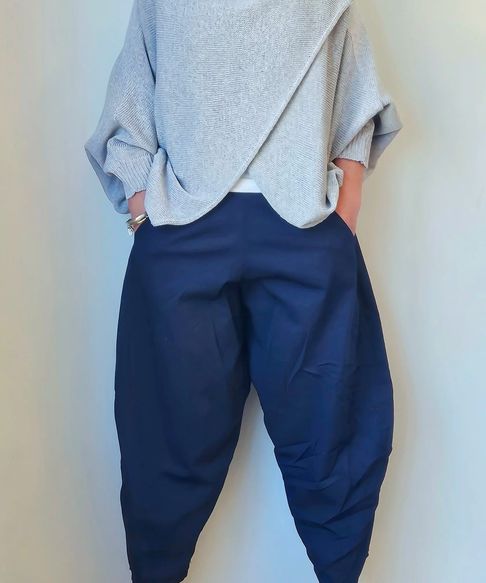 Cropped Jersey trousers from So Satsuma Clothing UK.