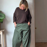 Cropped Jersey trousers from So Satsuma Clothing UK.