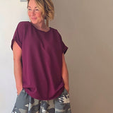 Turned Sleeve T-shirt