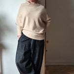 Elasticated waist barrel jeans from So Satsuma Clothing UK.
