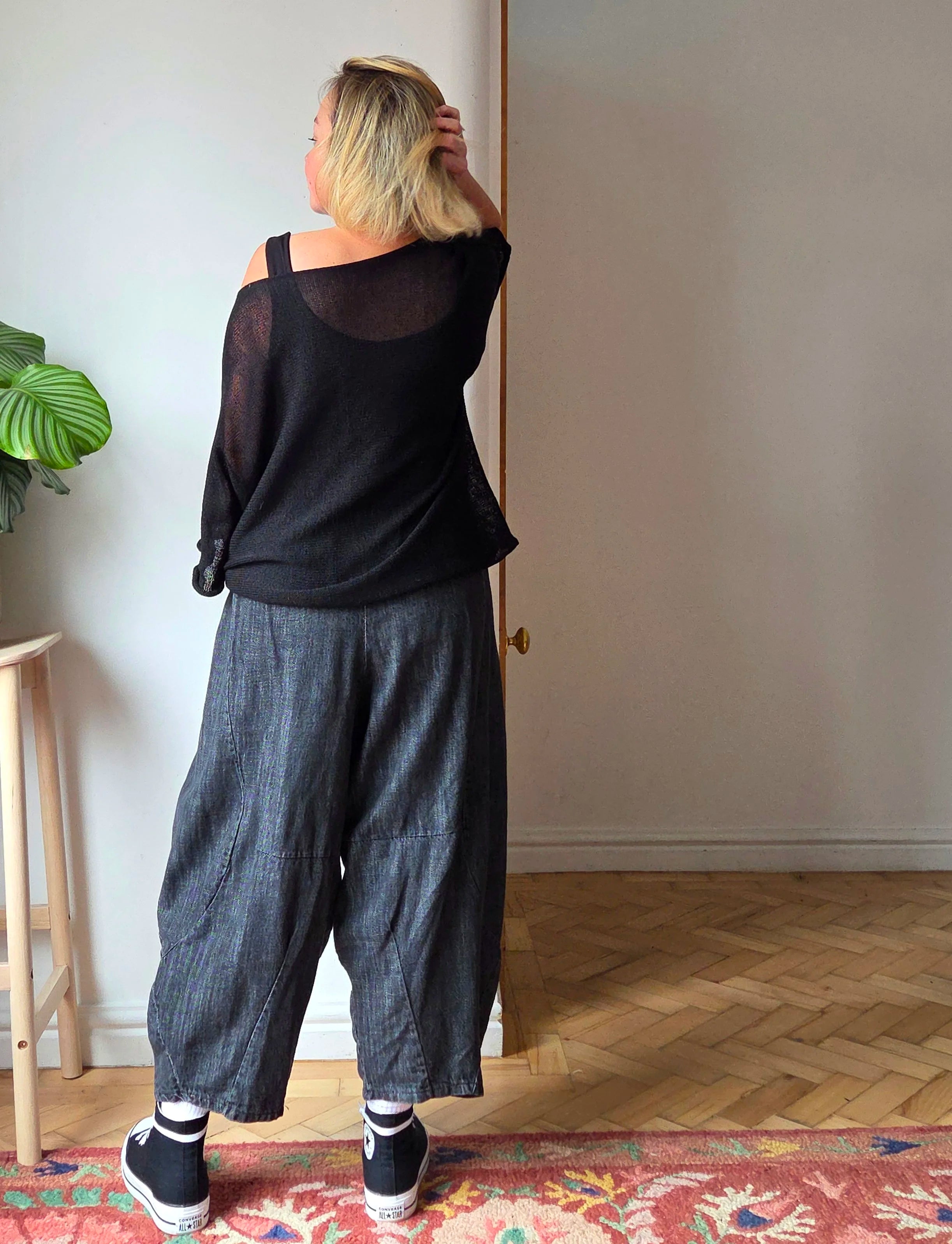 elasticated waist Barrel jeans from So Satsuma Clothing UK.
