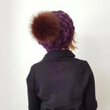 Faux fur pom pom