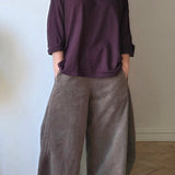 Big Cord Barrel Trousers