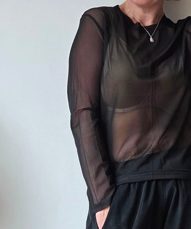 Autumn Mesh Top