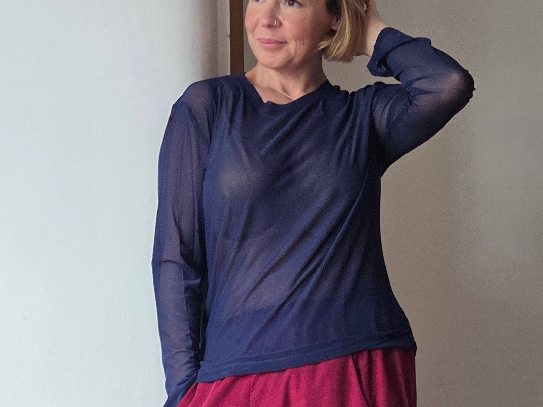 Autumn Mesh Top