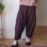 Cropped Jersey trousers