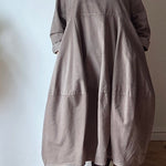 Cord Balloon Dress